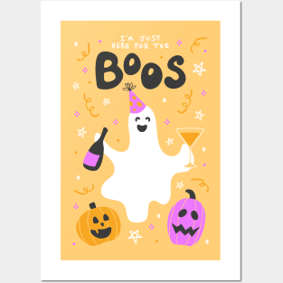 Halloween Boos Posters and Art